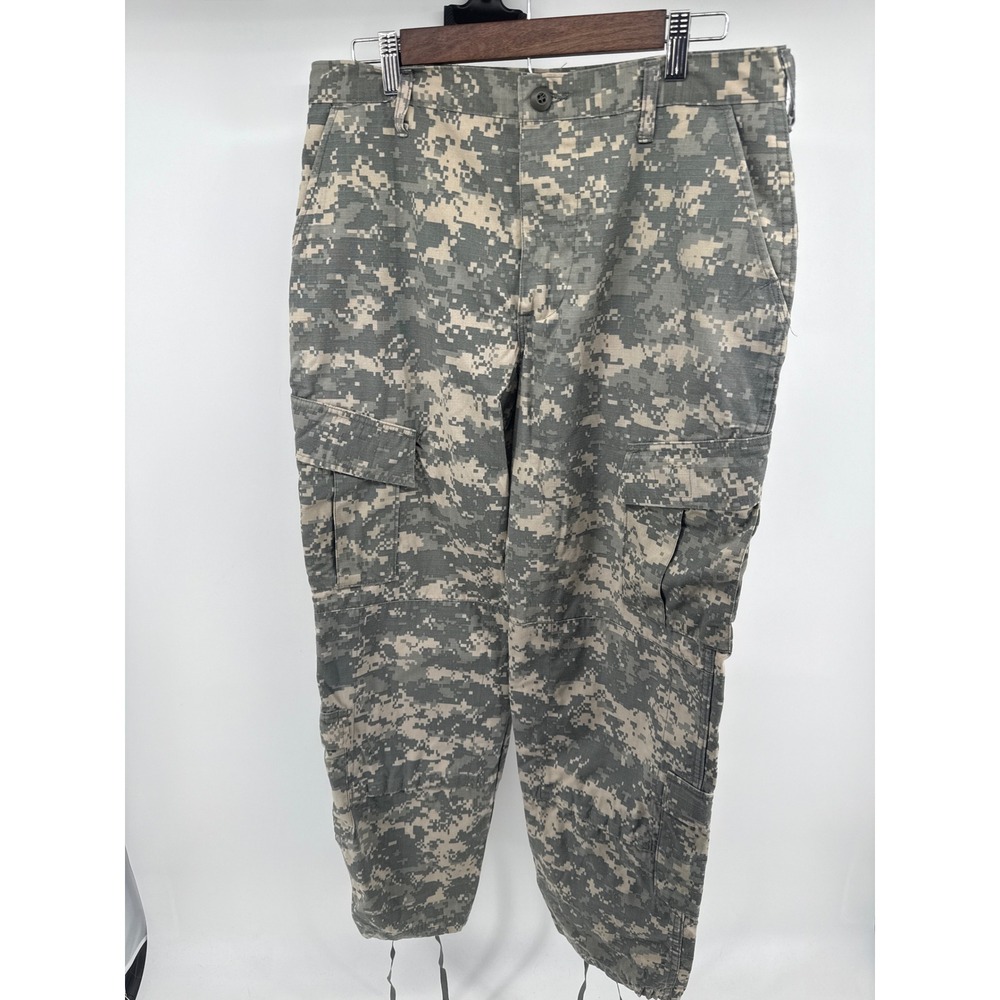 Army Combat Uniform Trousers Digital Camo Cargo Pants Medium Regular
